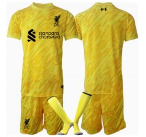 Liverpool Bramkarskie Koszulka Trzecia dzieci 2024-25 Krótki Rękaw (+ krótkie spodenki)